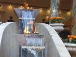 آبنما آب و اتش مربع