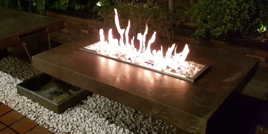 آتشدان گازی